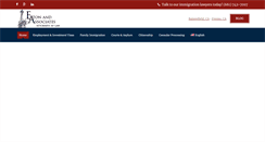 Desktop Screenshot of federalimmigration.us
