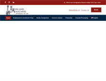 Tablet Screenshot of federalimmigration.us